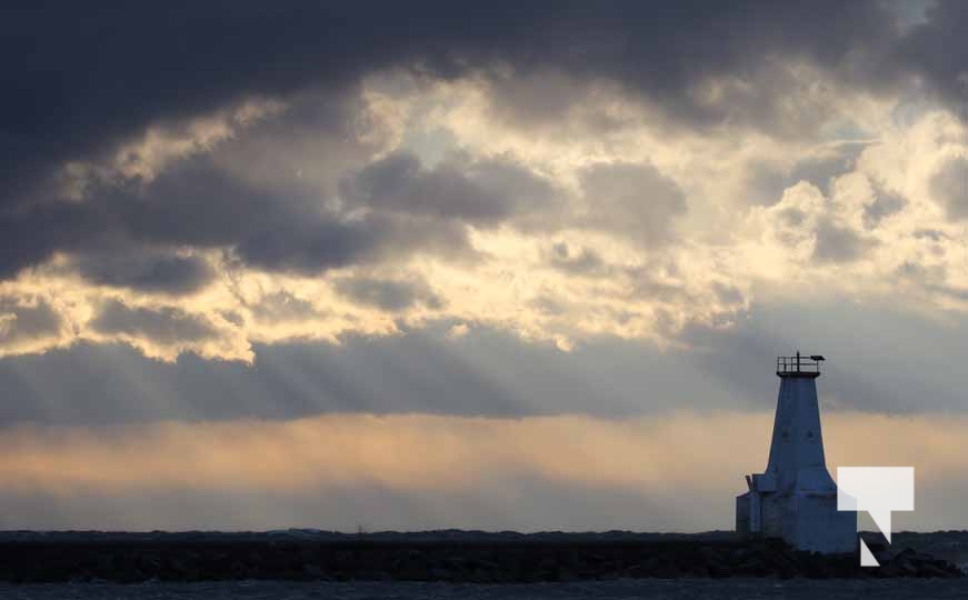 Wind Cobourg Harbour December 12, 2024 3731 Today's Northumberland