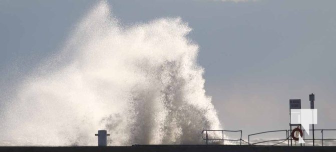 Wind Cobourg Harbour December 12, 2024 3744