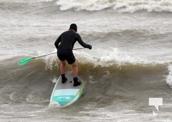 December 30, 2024 High Winds of Lake Ontario Cobourg Surfing 4157