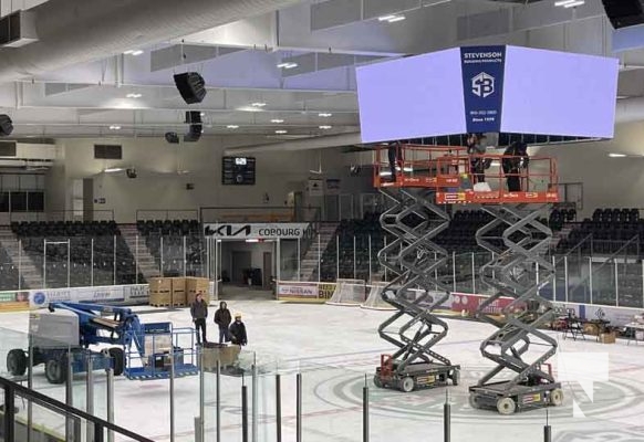 January 12, 2024 Scoreboard Cobourg Community Centre 146