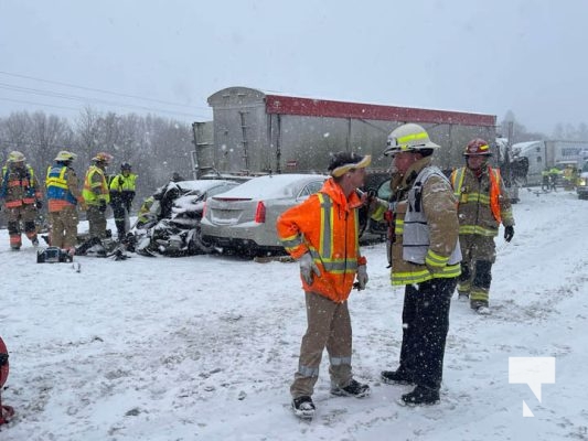 January 16, 2025 Multi Vehicle Collision Highway 401 207