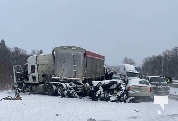 January 16, 2025 Multi Vehicle Collision Highway 401 208