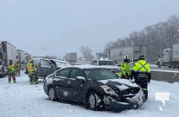 January 16, 2025 Multi Vehicle Collision Highway 401 209