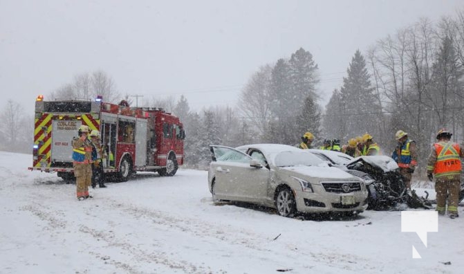 January 16, 2025 Multi Vehicle Collision Highway 401 212