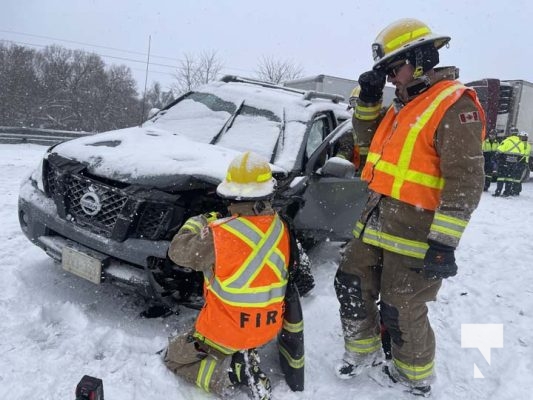 January 16, 2025 Multi Vehicle Collision Highway 401 217