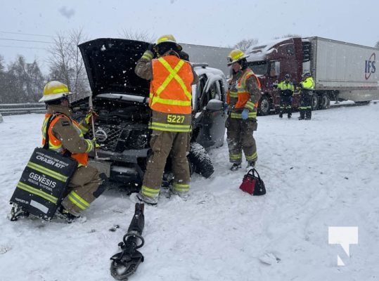 January 16, 2025 Multi Vehicle Collision Highway 401 218