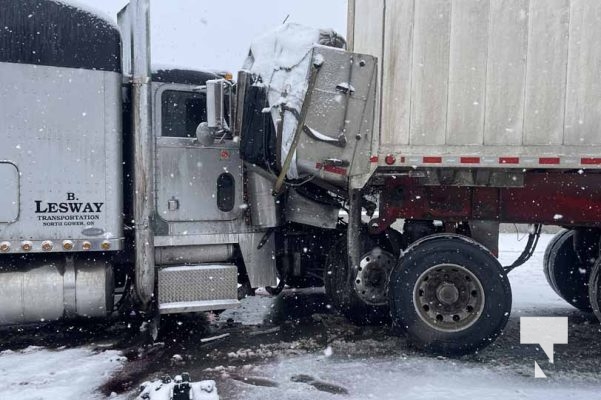 January 16, 2025 Multi Vehicle Collision Highway 401 221