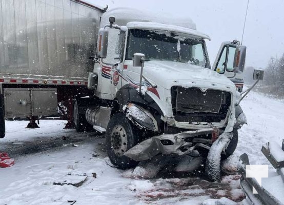 January 16, 2025 Multi Vehicle Collision Highway 401 222