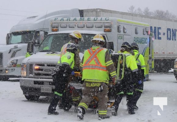 January 16, 2025 Multi Vehicle Collision Highway 401 226