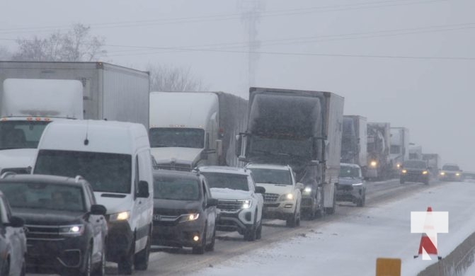 January 16, 2025 Multi Vehicle Collision Highway 401 234