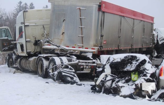 January 16, 2025 Multi Vehicle Collision Highway 401 235