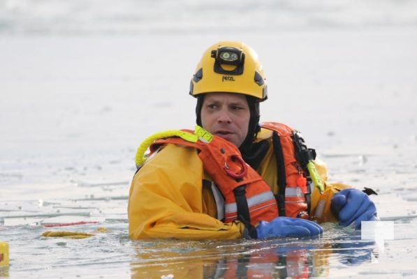 January 19, 2025 Cobourg Fire Department Ice Water Training 65