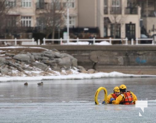 January 19, 2025 Cobourg Fire Department Ice Water Training 76