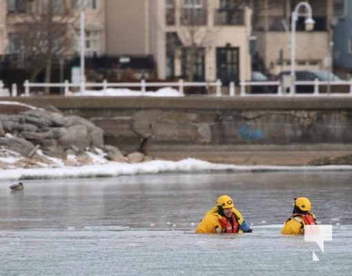 January 19, 2025 Cobourg Fire Department Ice Water Training 77