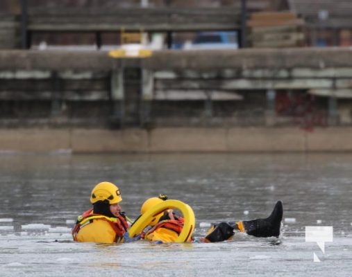 January 19, 2025 Cobourg Fire Department Ice Water Training 78