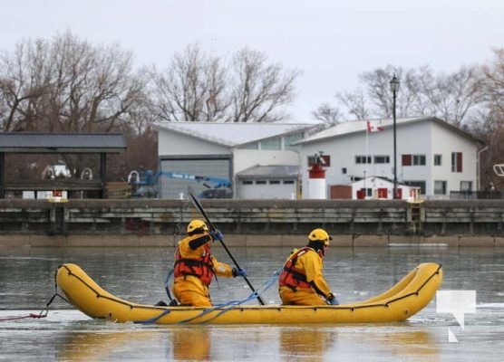 January 19, 2025 Cobourg Fire Department Ice Water Training 79