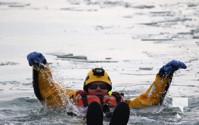 January 19, 2025 Cobourg Fire Department Ice Water Training 81