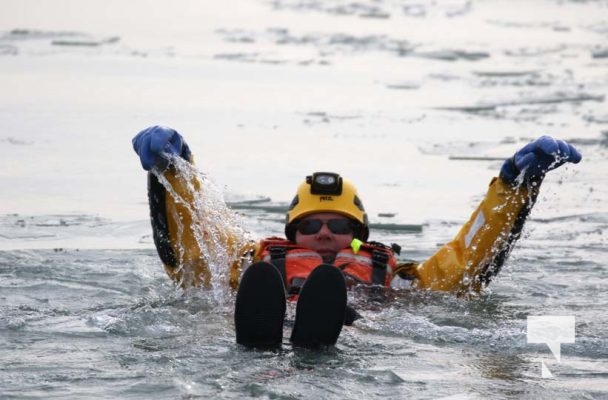 January 19, 2025 Cobourg Fire Department Ice Water Training 83