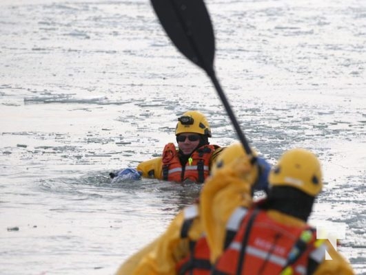 January 19, 2025 Cobourg Fire Department Ice Water Training 84