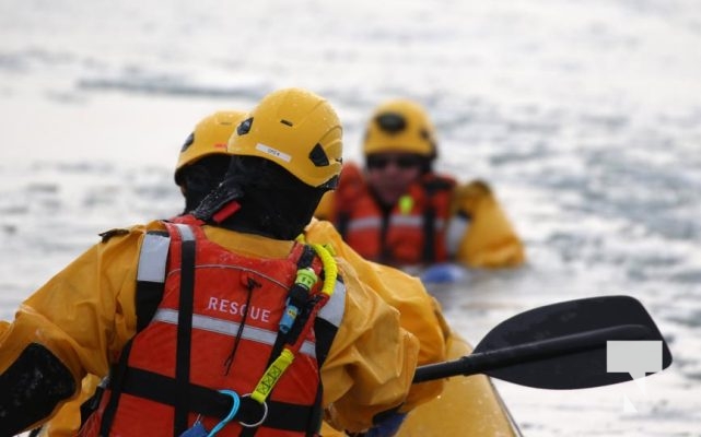 January 19, 2025 Cobourg Fire Department Ice Water Training 85