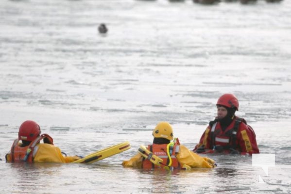 January 19, 2025 Cobourg Fire Department Ice Water Training 86