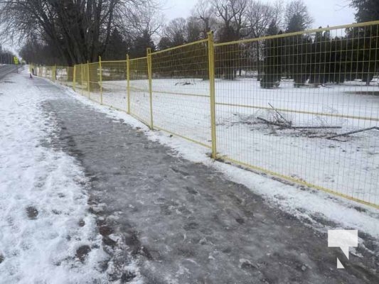 January 19, 2025 ice covered sidewalk 59