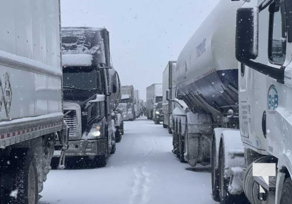 January 23, 2025 Westbound Lanes Highway 401 Colborne113