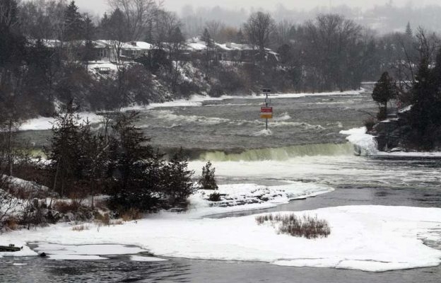 January 25, 2025 Ranney Falls Trent River Campbellford 295