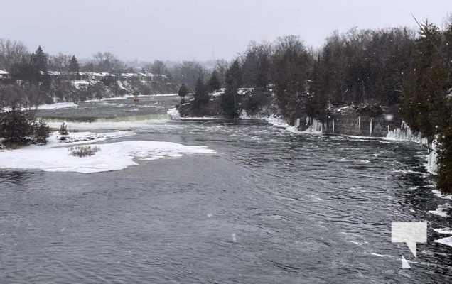 January 25, 2025 Ranney Falls Trent River Campbellford 319