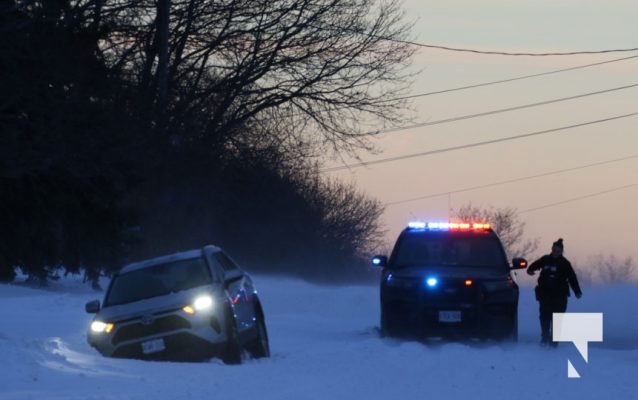 January 27, 2025 wind Stranded Motorist Greer Road 438