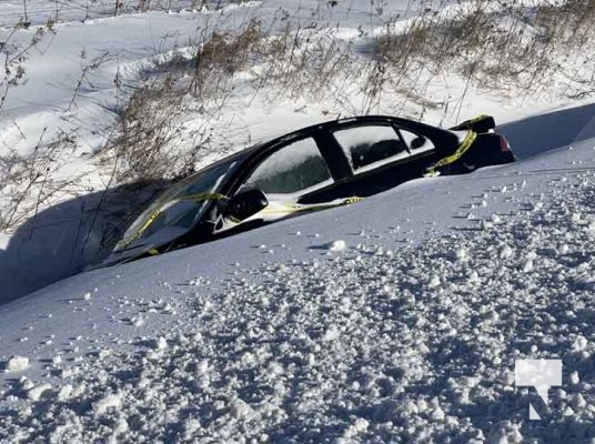 January 28, 2025 vehicles in ditch Hamilton Township 471