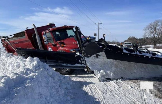 January 28, 2025 vehicles in ditch Hamilton Township 474