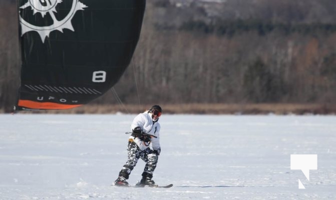 January 9, 2025 Kite Skiing Bewdley 35