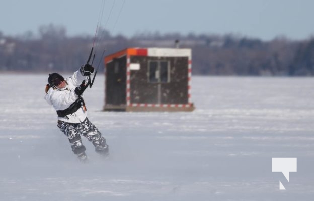 January 9, 2025 Kite Skiing Bewdley 37