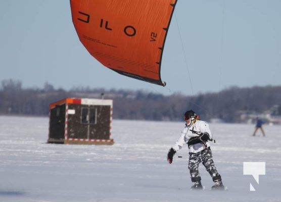 January 9, 2025 Kite Skiing Bewdley 38