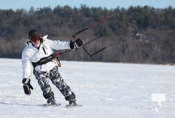 January 9, 2025 Kite Skiing Bewdley 39