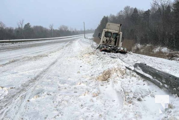 February 16, 2025 Fire Truck Struck Highway 40169