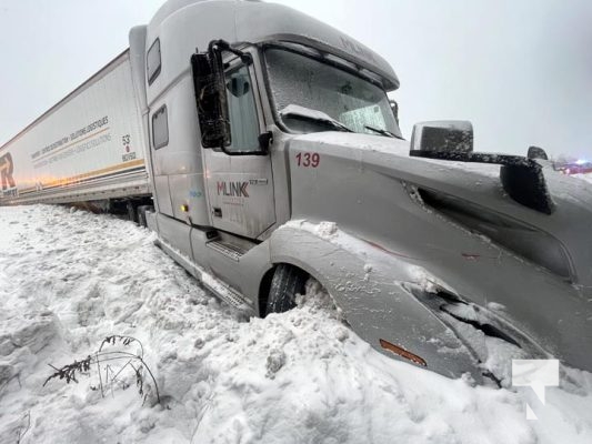 February 16, 2025 Fire Truck Struck Highway 40174