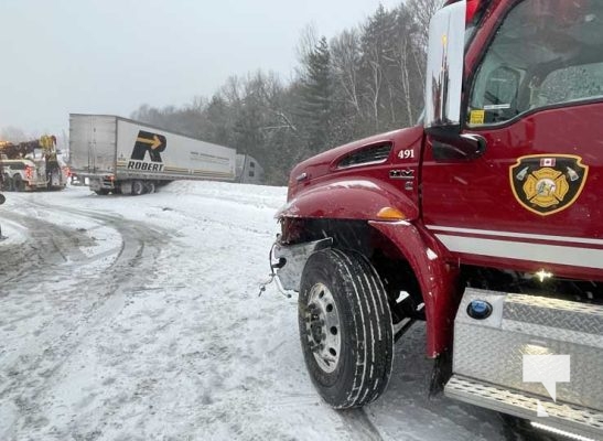 February 16, 2025 Fire Truck Struck Highway 40175