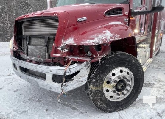 February 16, 2025 Fire Truck Struck Highway 40176