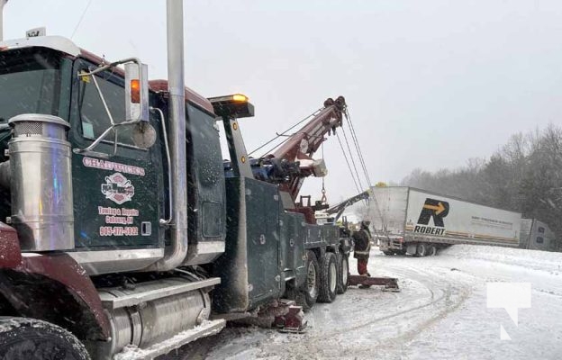 February 16, 2025 Fire Truck Struck Highway 40177