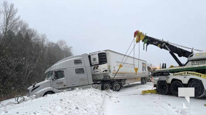 February 16, 2025 Fire Truck Struck Highway 40179