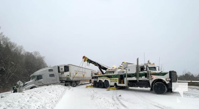 February 16, 2025 Fire Truck Struck Highway 40180