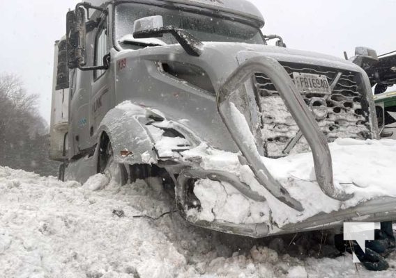 February 16, 2025 Fire Truck Struck Highway 40183