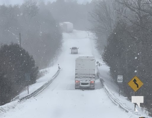 February 16, 2025 Transports Stuck Danforth Road East88