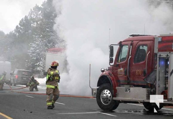 February 17, 2025 Transport Tire Fire Cramahe Township94