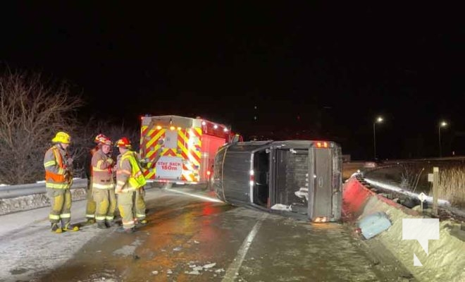 February 22, 2025 MVC Highway 401 On Ramp Cobourg127