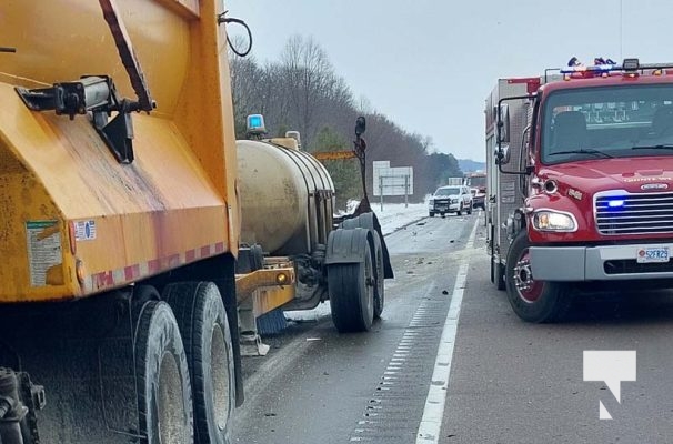 February 23, 2025 Snow Plows Struck on Highway 401131