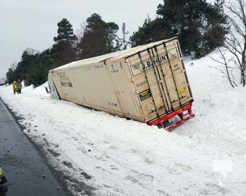 February 23, 2025 Snow Plows Struck on Highway 401134