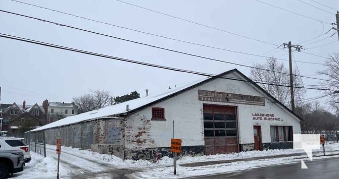 February 3, 2025 Curling Club Lakeshore Auto Electric Building Torn Down41